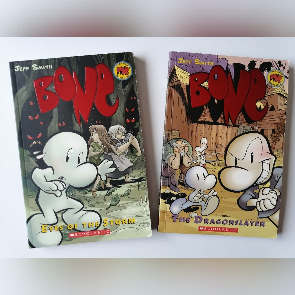 🔷3/$20🔷Bone Scholastic Graphic Novels Set - Limited Series (2)